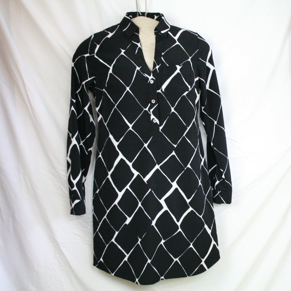 The Limited Ashton Geometric Print Dress